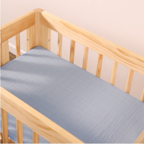 Babyletto All-Stages Bassinet Sheet in GOTS Certified Organic Muslin Cotton