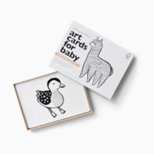 Wee Gallery Art Cards for Baby - Baby Animals