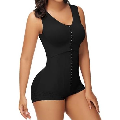 SHAPSHE Fajas Colombianas Moldeadoras BBL Post Surgery Stage 2/3 Body Shaper Tummy Control High Compression Garment Shapewear