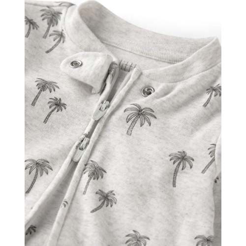 Baby Organic Cotton Sleep & Play Pajamas in Palm Trees - Little Planet | Carter's