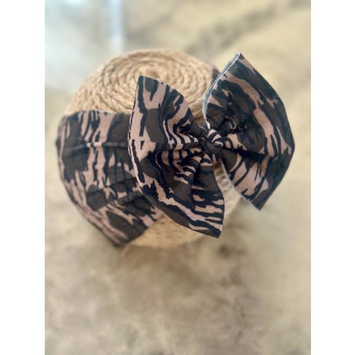 Camo Baby Headwrap, Camouflage Baby Bow, Baby Headband, Baby Head Wrap