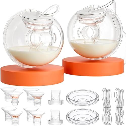 Hands-Free Collection Cups for Spectra S1 S2 S9 Plus, 24mm
