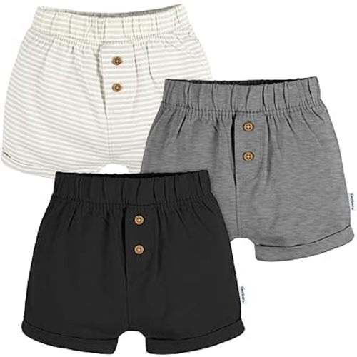 Gerber Baby 3-Pack Knit Shorts