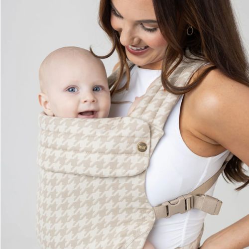 The Monarch Baby Carrier - Houndstooth – Mabē