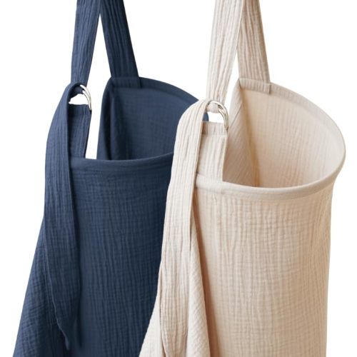 Coreeky 2 Pack Muslin Nursing Cover for Breastfeeding, Soft & Breathable 100% Cotton Breastfeeding Cover up