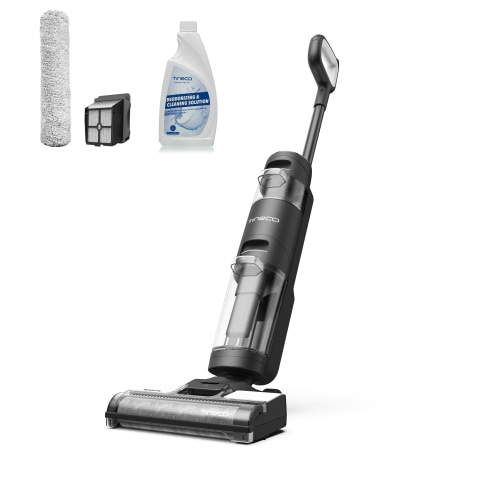 Tineco FLOOR ONE S2 Flex Smart Cordless Wet/Dry Vacuum Cleaner and Floor Washer with Additional Refresh Kit - Black