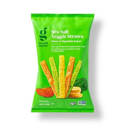 Sea Salt Veggie Straws - 7oz - Good & Gather™