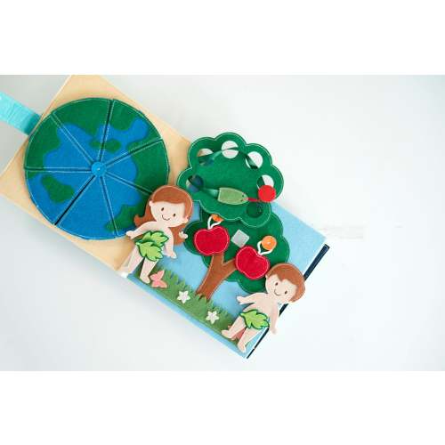 Bible Stories Quiet Book | Toddler Busy Book | Little Cloudy