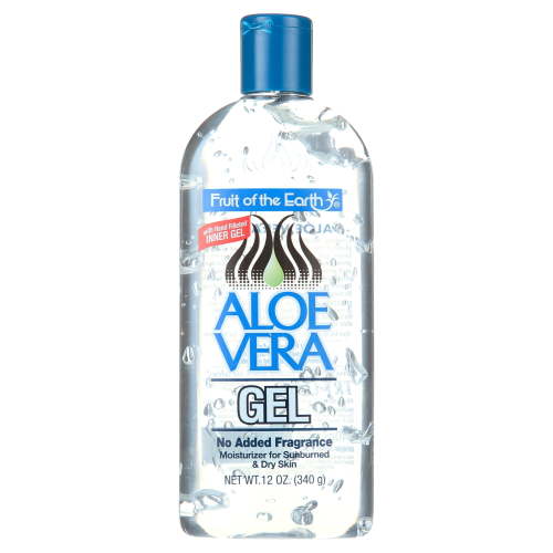 Fruit of the Earth Aloe Vera Skin Healing, Soothing Body Gel, Fragrance-Free, Cooling, Unscented 12 Oz.