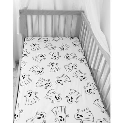 Ghostie Crib Sheet – Witching Hour Baby