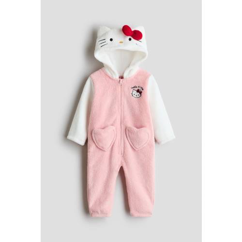 APPLIQUÉD PILE JUMPSUIT
