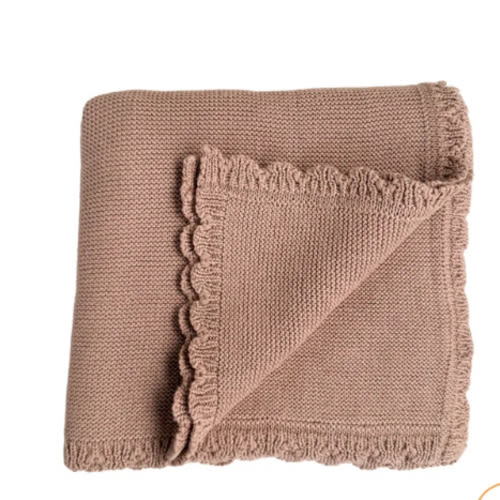 Heirloom Knit Blanket | Teddy – Little and Fern