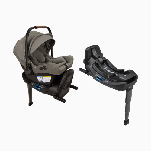 Nuna PIPA aire rx & Car Seat Base Bundle - Granite