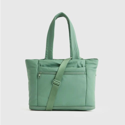 Water Repellent Puff Expandable Tote