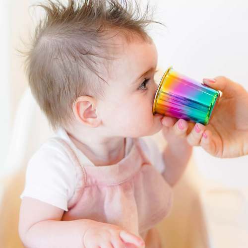 Ahimsa Baby and Toddler Stainless Steel Cup - 4 oz – AHIMSA®