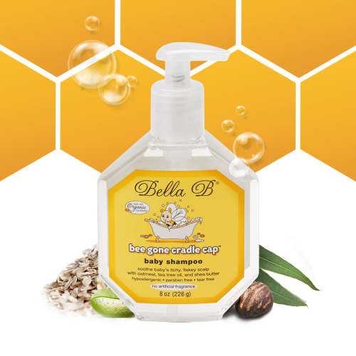 Bee Gone Cradle Cap Baby Shampoo 8oz
