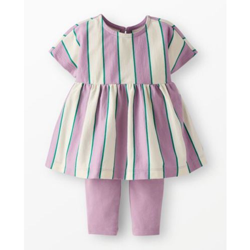 Baby Dolman Sleeve Dress & Leggings Set