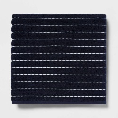 Performance Plus Bath Towel - Threshold™ (Navy Set 1 of 3)