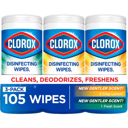 Clorox Disinfecting Wipes, 35 Count Pack, Kills 99.9% of Viruses and Germs, Multi-Surface Cleaning