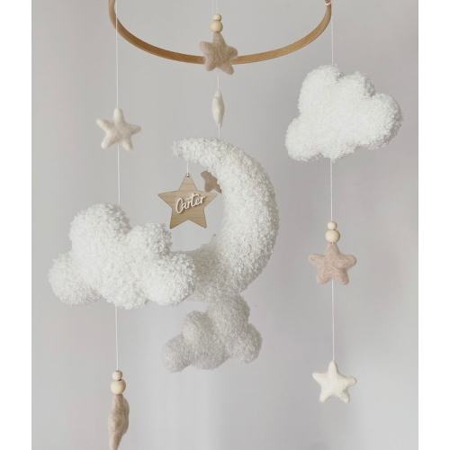 Bouclé Cloud Mobile | ETSY