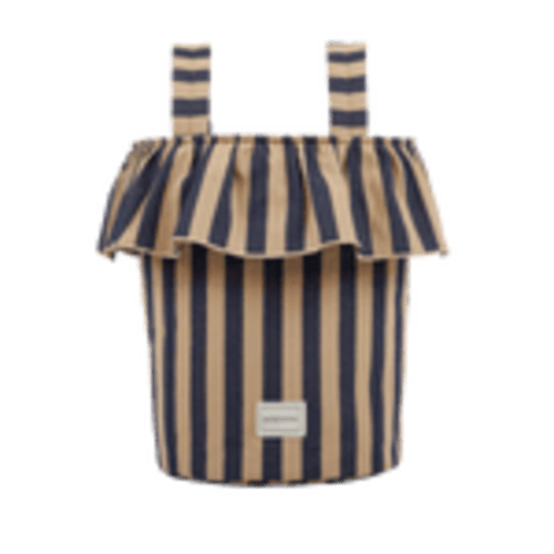 Basket Vichy - Blue + Sand · Minicoton