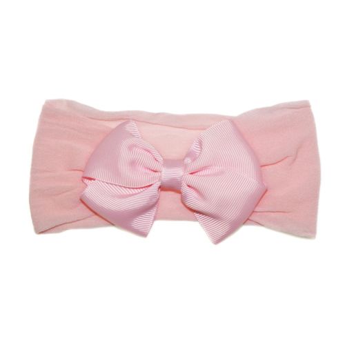 Bilbi Grossgrain Bow Headband Pink