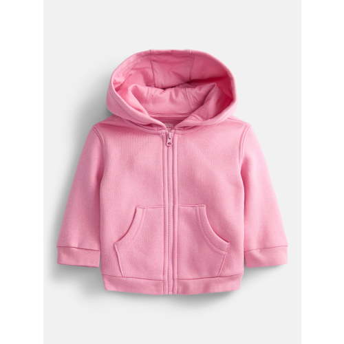 Wonder Nation Baby and Toddler Fleece Zip Up Hoodie, Sizes 0M-5T