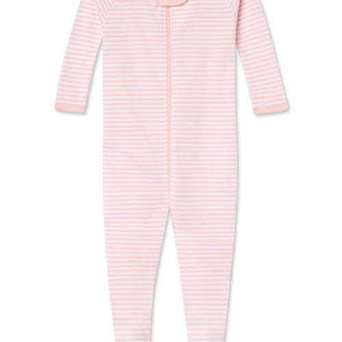 LAKE | Baby | Pima Cotton Pajamas | English Rose Stripe Baby Sleeper