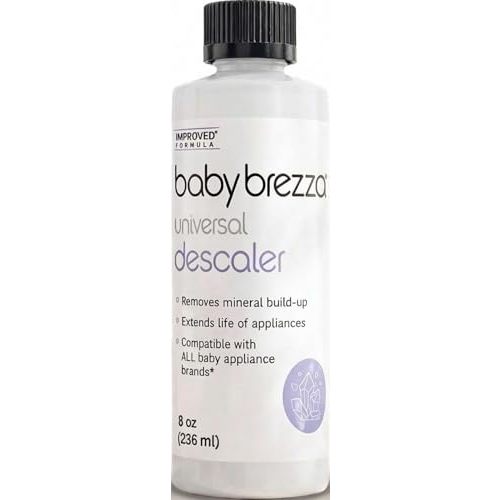 Baby Brezza Descaler - Made in USA - Remove Buildup + Extend Machine Life | Universally Compatible with All Baby Appliances from Baby Brezza + Other Brands, 8oz