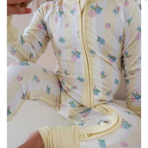 Harper Zipper Romper – In My Jammers