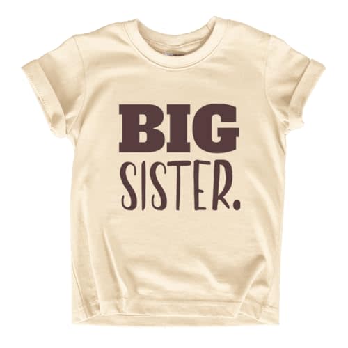 Big Sister Shirt Big Sister Announcement Toddler Shirts Promoted to Girls Outfit