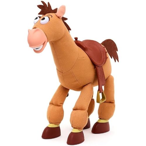 Disney Store Official Bullseye Talking Action Figure from Toy Story, Features Sounds and Phrases from The Movies, Interacts with Other Figures and Toys