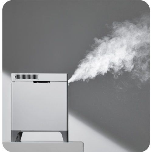 Carepod Cube Plus X50V - Sanitizing Warm + Cool Mist Stainless Steel H