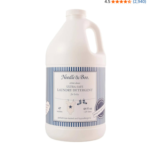 Noodle & Boo Baby Laundry Essentials Ultra-Safe Laundry Detergent
