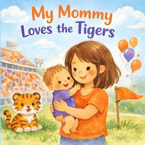My Mommy Loves the Tigers: Clemson Children's Book