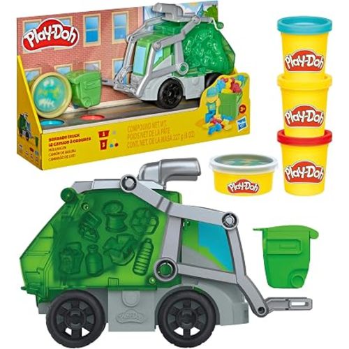 Play-Doh Dumpin' Fun Garbage Truck Toy Playset (Amazon Exclusive)