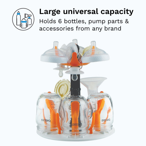 One Step Sterilizer Dryer - White On Black