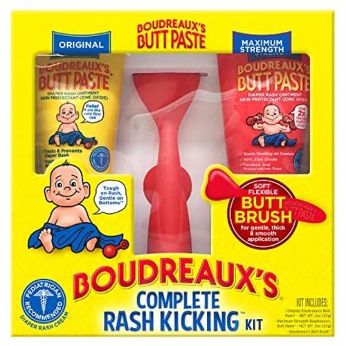 Boudreaux's Complete Rash Kicking Kit, Diaper Rash Ointment & Applicator