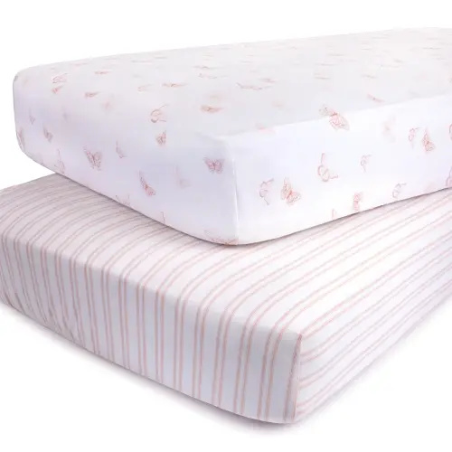 Butterfly Crib Sheet