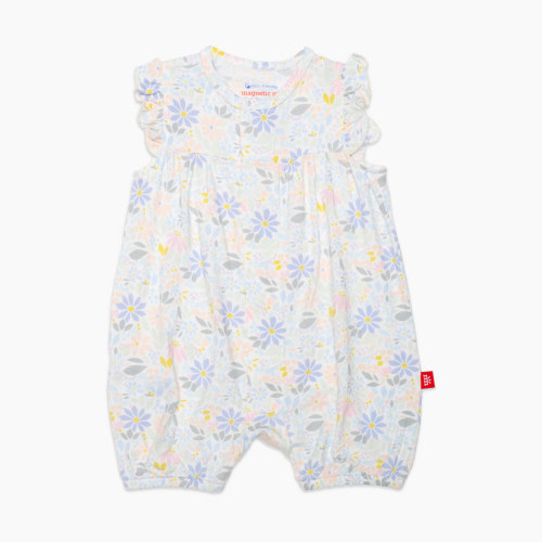 Magnetic Me Modal Magnetic Romper - Darby, 3-6 M