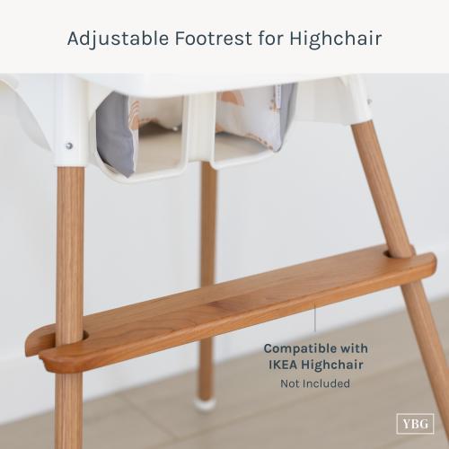 IKEA Highchair Adjustable Footrest - Cherry