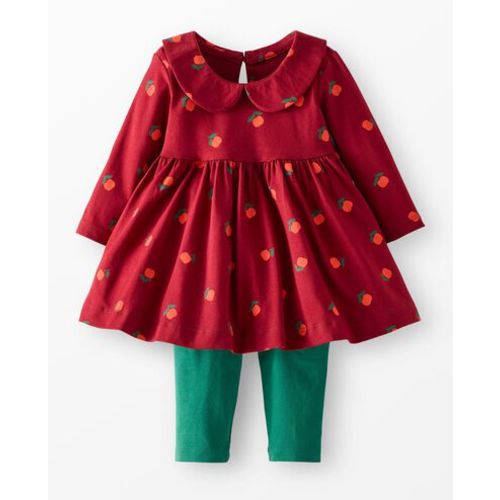 Baby Long Sleeve Skater Dress & Leggings Set