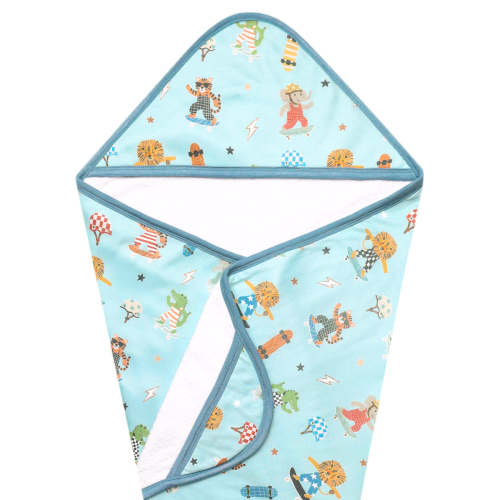 Premium Baby Knit Hooded Towel - Tanner