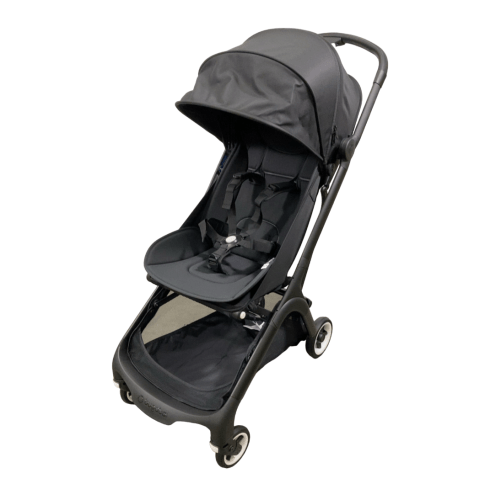 Bugaboo Butterfly Stroller, 2024, Black, Midnight Black, Midnight Black