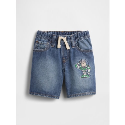 babyGap × Disney Toy Story Pull-On Loose Denim Shorts