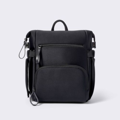 Mini Boxy Solid Backpack Diaper Bag - Black - Cloud Island™