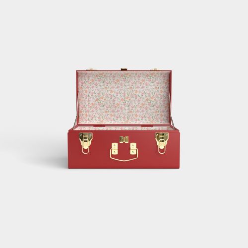 Mini Trunk - Red - Spring In St. Louis / No Embroidery