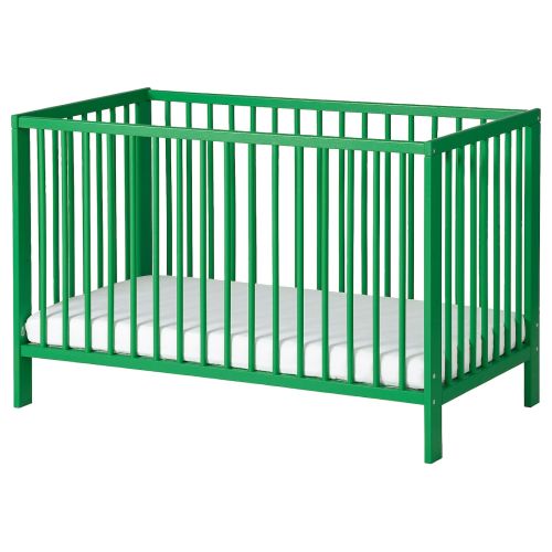 GULLIVER Crib - green 70x132 cm (27 1/2x52 ")