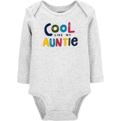 Cool Like My Auntie Bodysuit - Heather - 3M