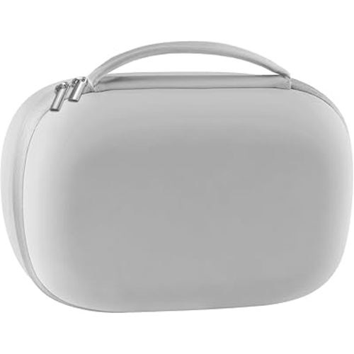 Wearable Breast Pumps Carrying Case, Hard Shell Case with Removable Tray, Watertight Breast Pump Storage Bag Compatible with Most of Wearable Breast Pumps, Holds 2 Pumps, Grey